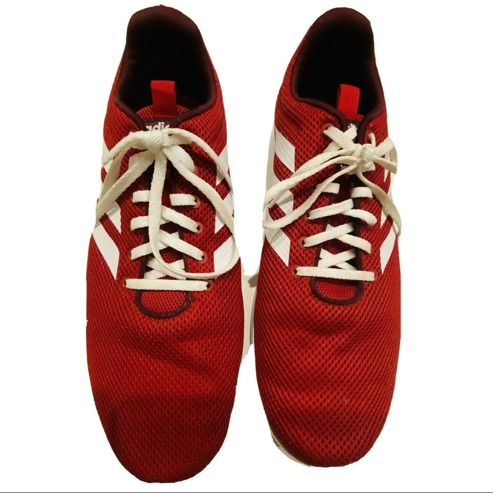 Adidas Mens Lite Racer CLNEE8136 Maroon Running Sneaker Shoes Sz 12.5 - Picture 6 of 8